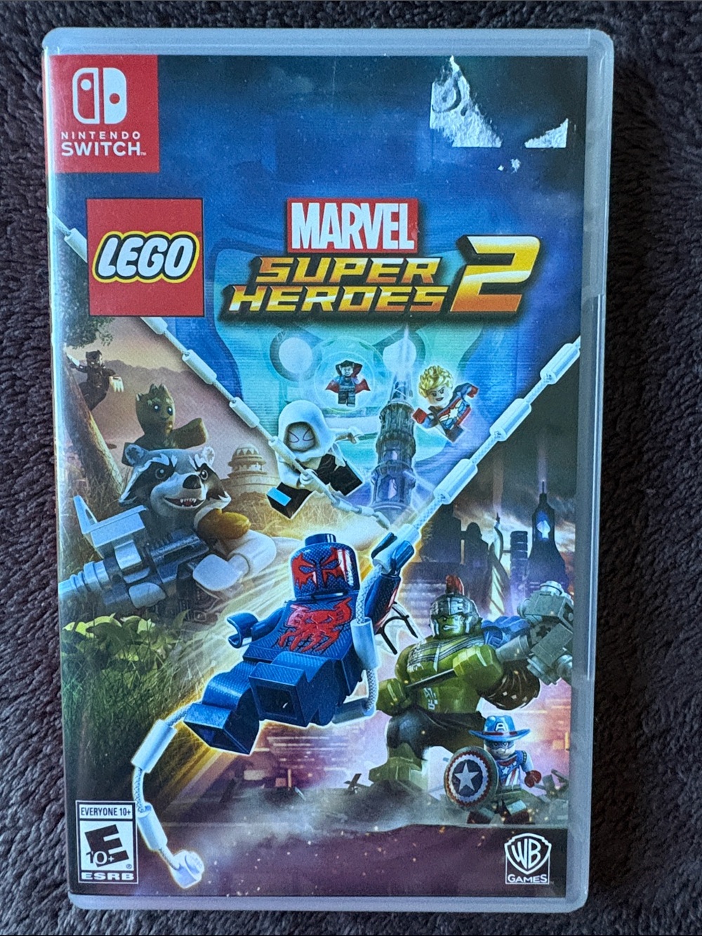 Lego Marvel Super Heroes 2 Nintendo Switch - Blue, Red, Green